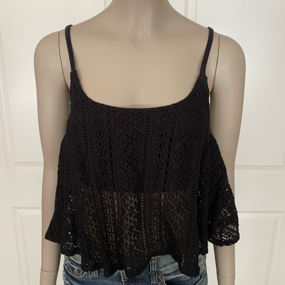 Billabong criss cross back tank top